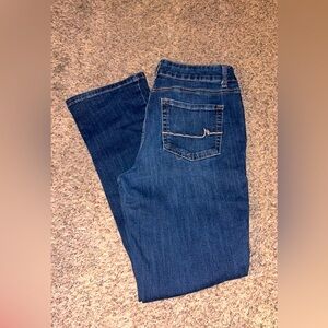 Maurices Dark Blue Boot Cut Jeans